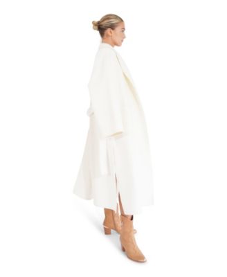 Women's Wide Awake Split Hem Overcoat