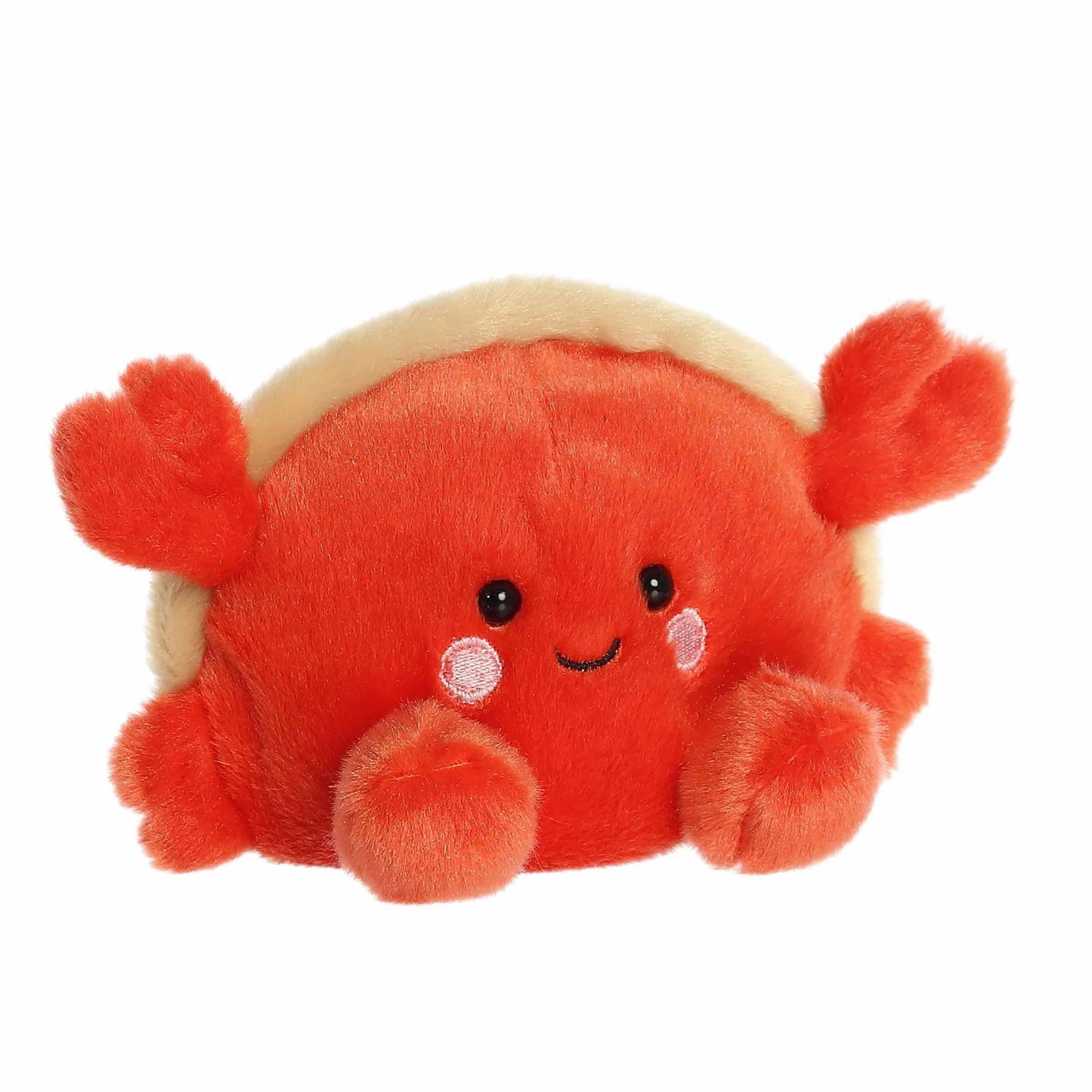 Детская мягкая игрушка Aurora Tide Hermit Crab Mini 5" Plush, цвет: Красный — фото 3