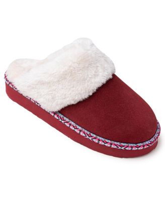 Women's Cerise Plush Slippers