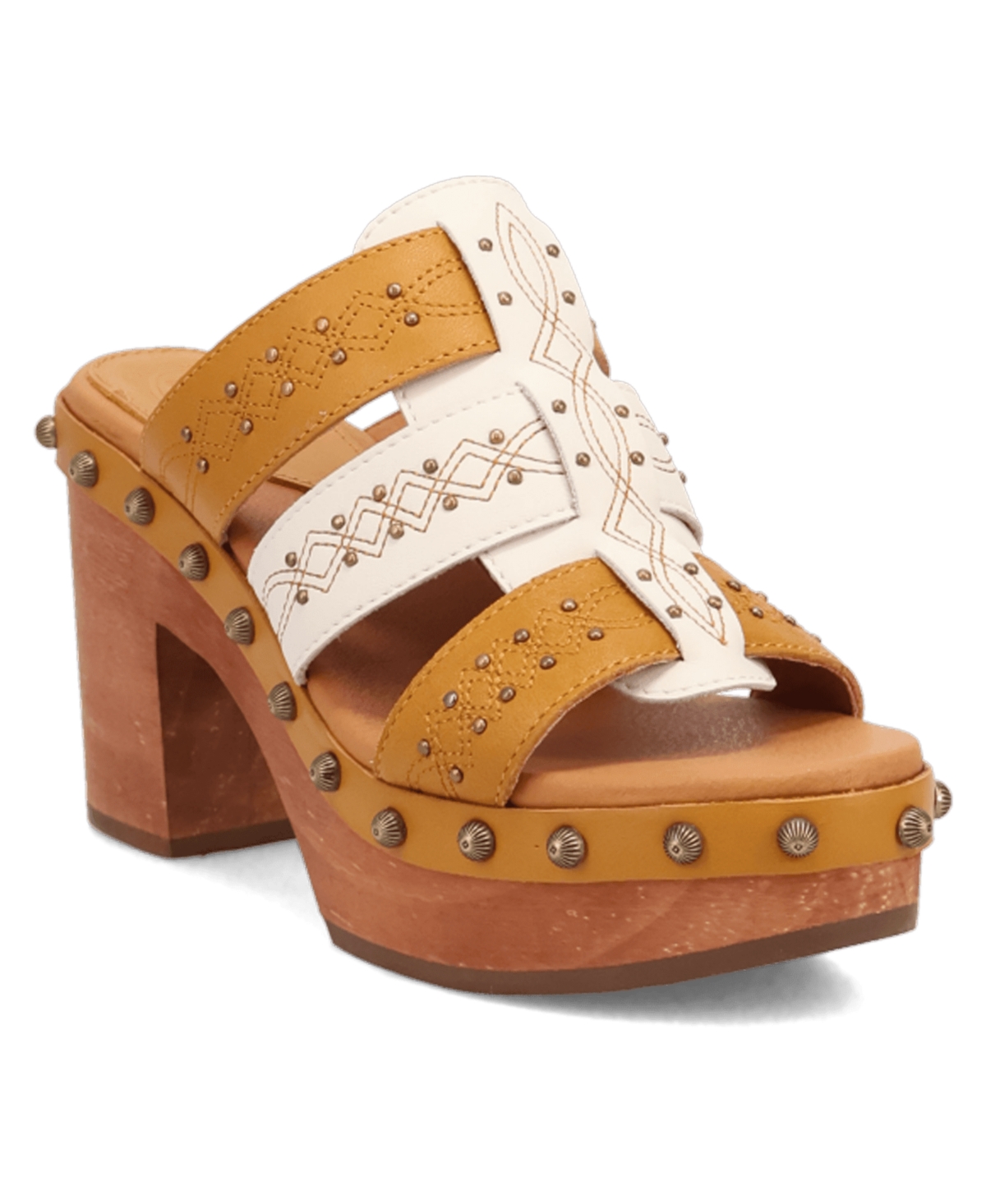 Women's Chateau Wooden Sandal - Brown