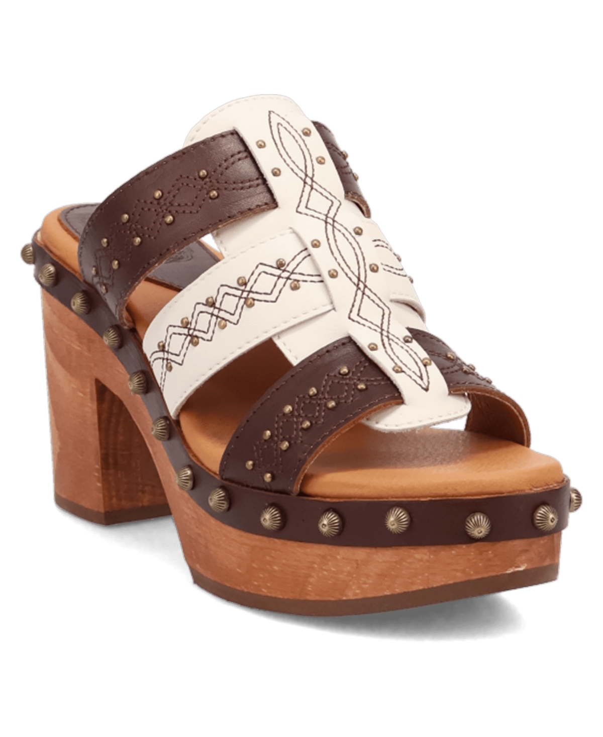 Women's Chateau Wooden Sandal - Brown