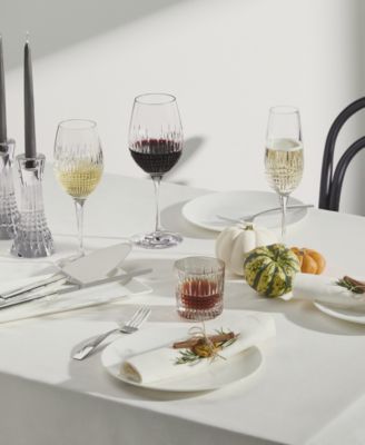 Lismore Diamond Essence Flute 10.5oz, Set of 2