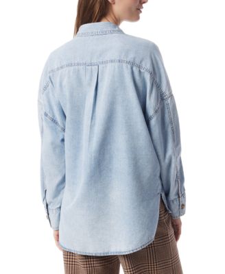 DO by Women's Abigail Button Cargo Shirt
