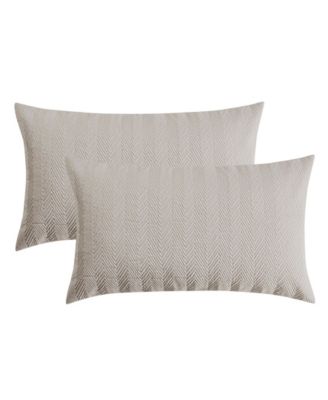 Herringbone Tonal 3-Pc. Comforter Set, Full/Queen