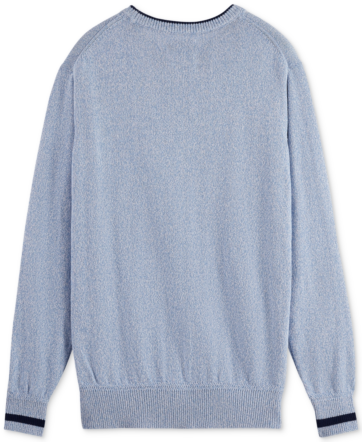 Scotch & Soda Men's Long Sleeve Melange Crewneck Sweater In Blue