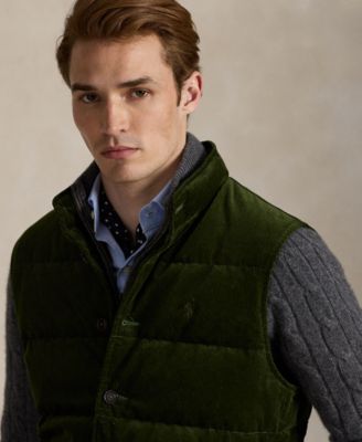 Men's Quilted Corduroy Vest