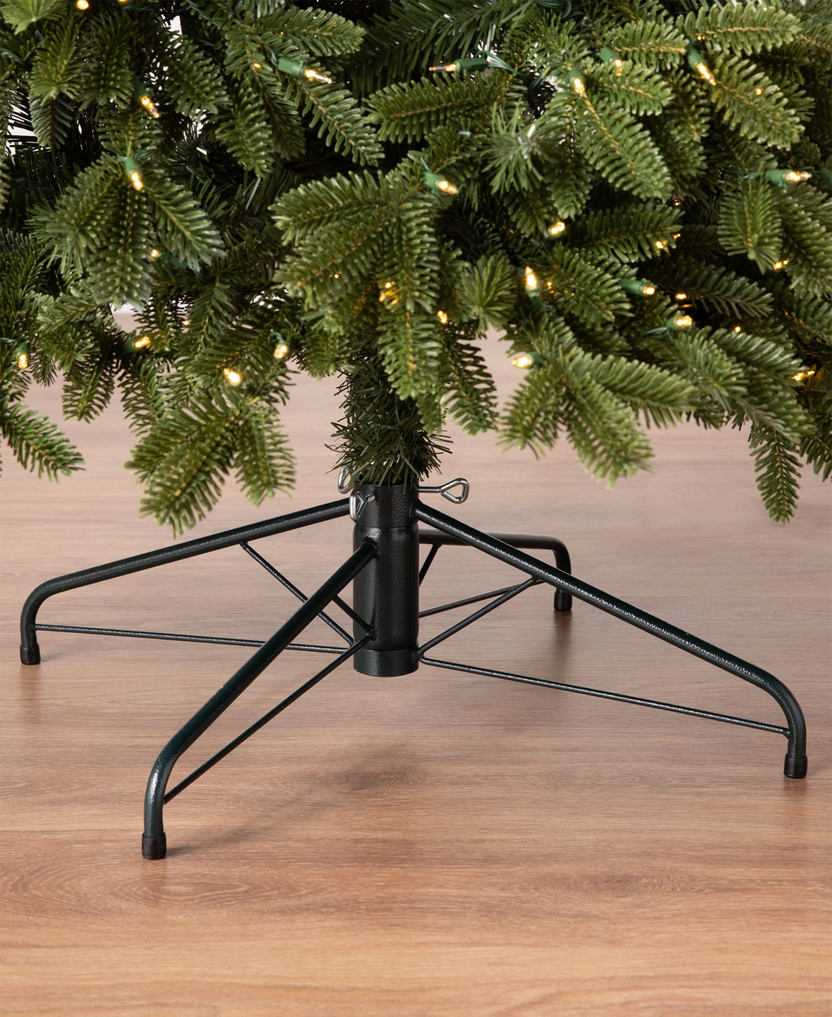 Balsam Hill 6.5 Ft Pre-lit Fraser Fir Narrow Tree In Green