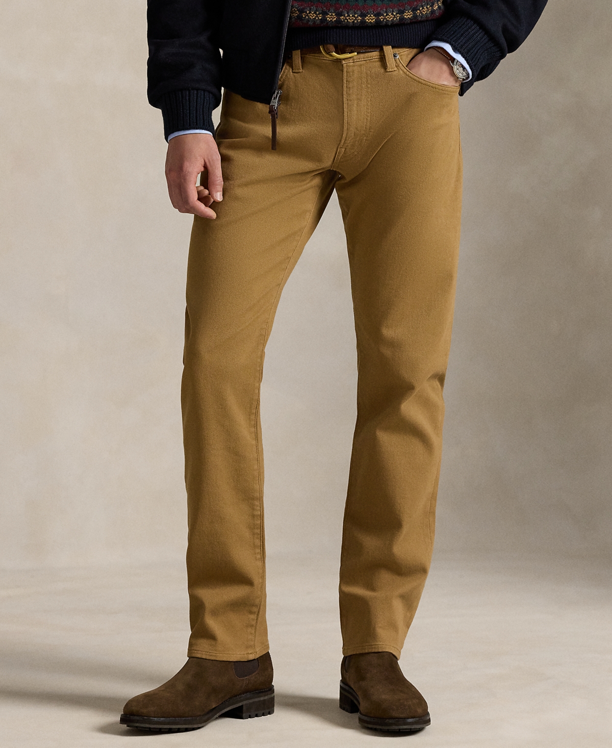 Polo Ralph Lauren Men's Sullivan Slim Stretch Twill Pants In Brown