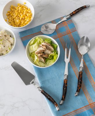 Laguiole Tortoise Shell 5-Pc. Hostess Set