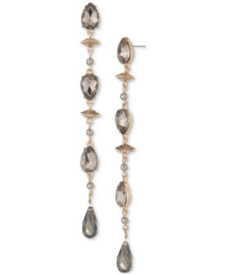 Lauren Ralph Lauren - Crystal Beaded Linear Drop Earrings