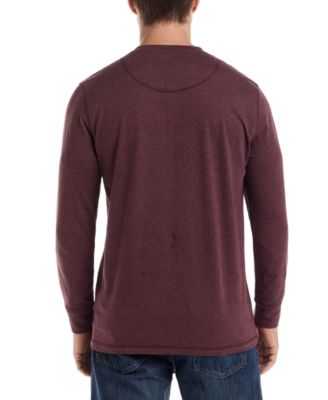 Men's Long-Sleeve Jersey Henley Shirt  