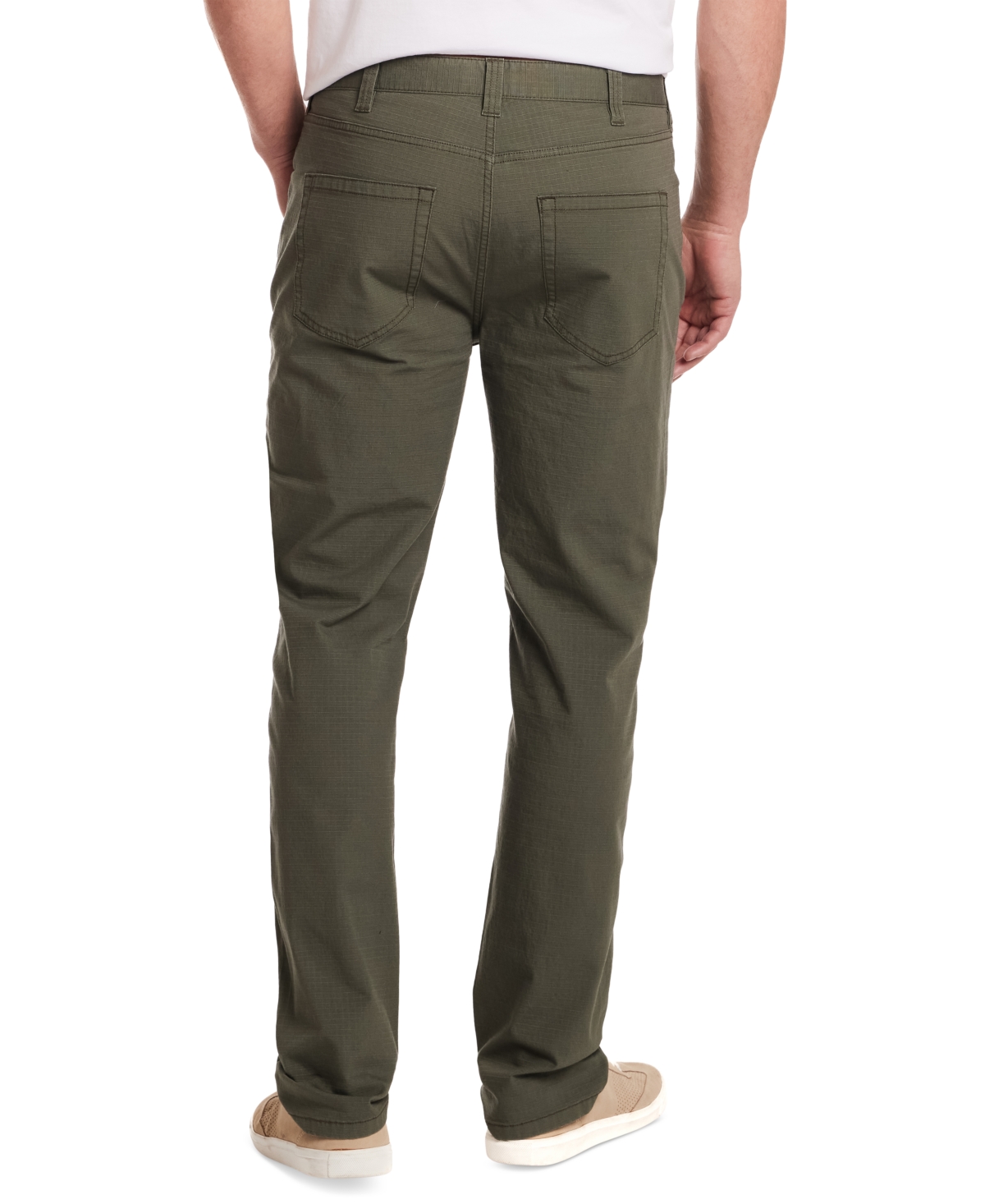Weatherproof Vintage Men's Straight-fit Stretch Ripstop Pants In Multi