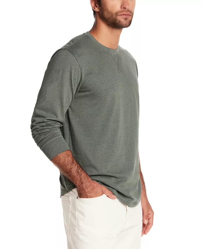 Men's Brushed Long Sleeve Crewneck T-Shirt - thumbnail 7
