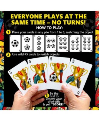 Fast-Paced Card Game for Kids & Adults – 128 Cards & Easy Rules – 2-8 Players – Ages 8+ – Perfect for Family Games Night, Travel and Parties