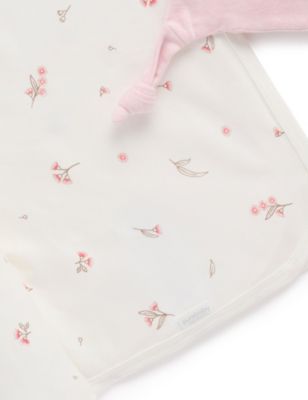 Baby Girl Stretch Swaddle & Comforter Gift Pack