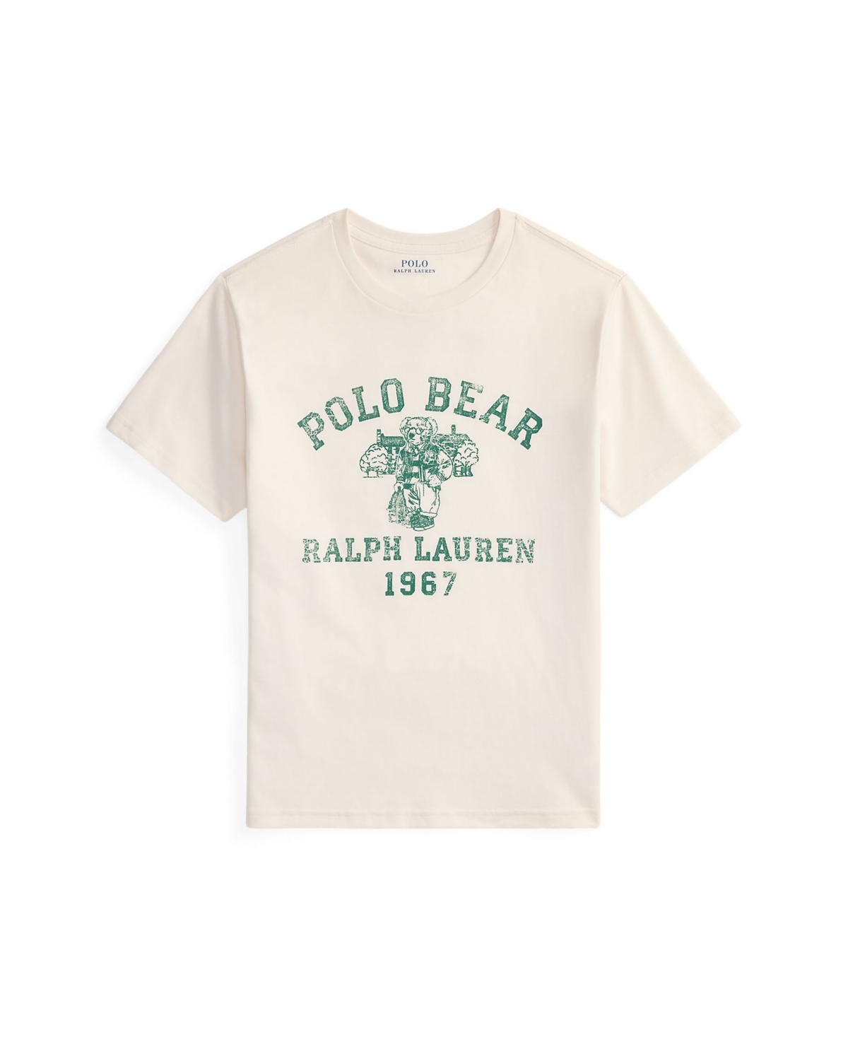 Polo Ralph Lauren Boys 8-20 Bear Cotton Jersey Tee