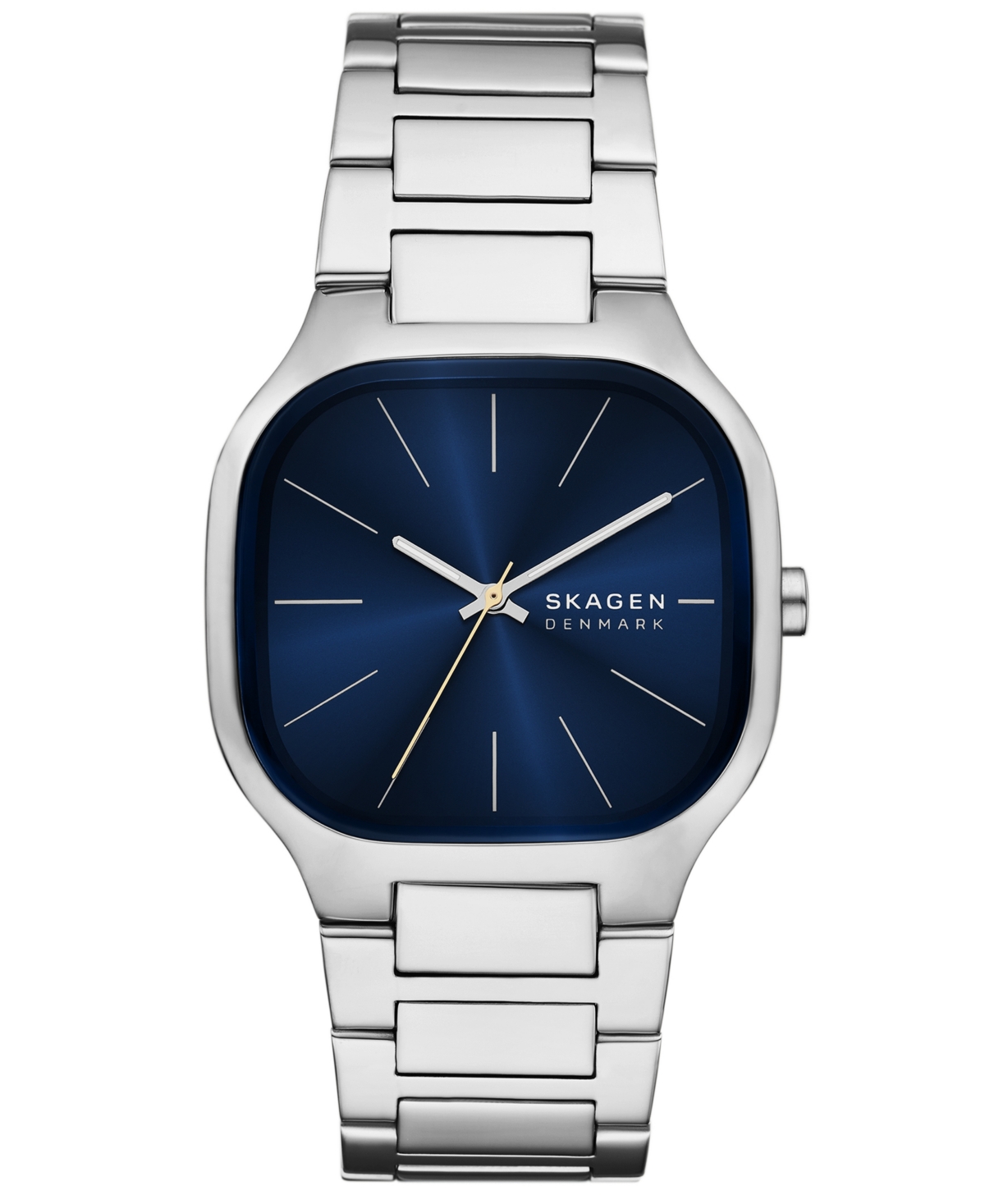 Men's Mellem Silver Stainless Steel Watch, 40mm - Silver