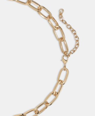 Gold-Tone Imitation Pearl Ball Frontal Necklace, 16" + 2" extender - Exclusive - On 34th | Alix Friedberg Capsule Collection 