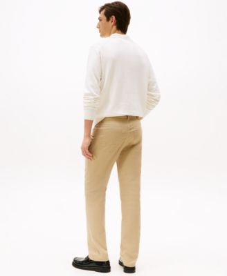 Men's Denton Slim-Straight Five-Pocket Stretch Essential Twill Pants