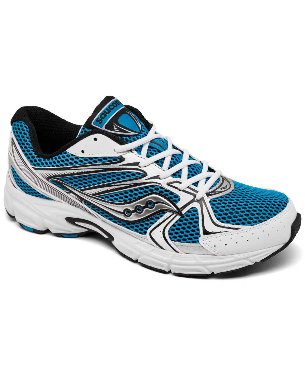 Men's and Women's Ride Millennium Casual Sneakers from Finish Line - White, Diva Blue