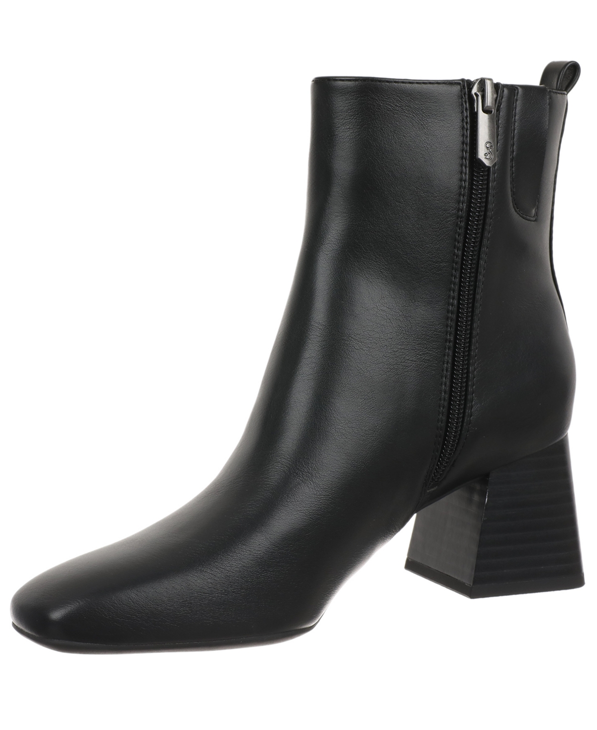 Sam & Libby Women's Yuliana Block Heel Dress Booties In Black