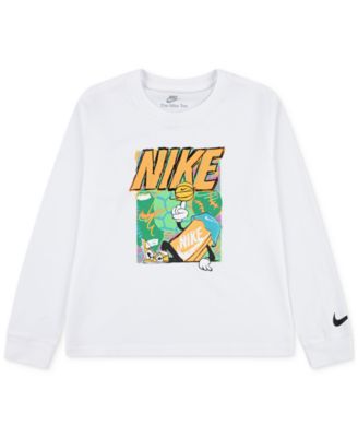 Nike - Little Boys Basketball Graphic Long-Sleeve T-Shirt