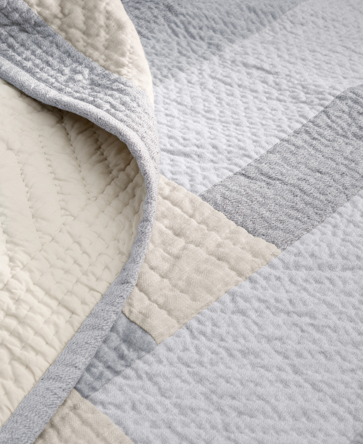 Hotel Collection Piedmont Quilt, King, Macy's Exclusive In Gray