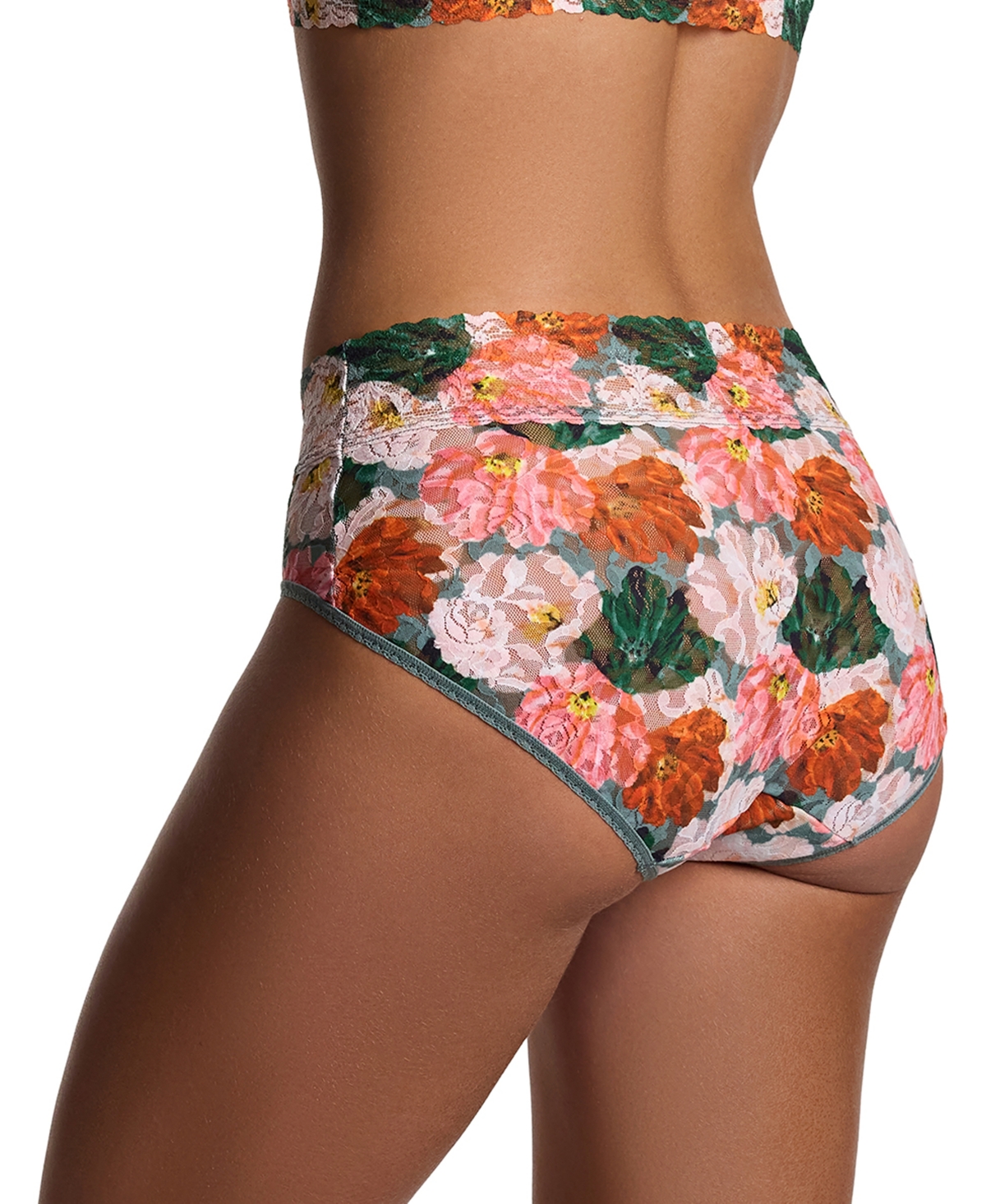 Hanky Panky Printed Signature Lace® French Brief In Multi