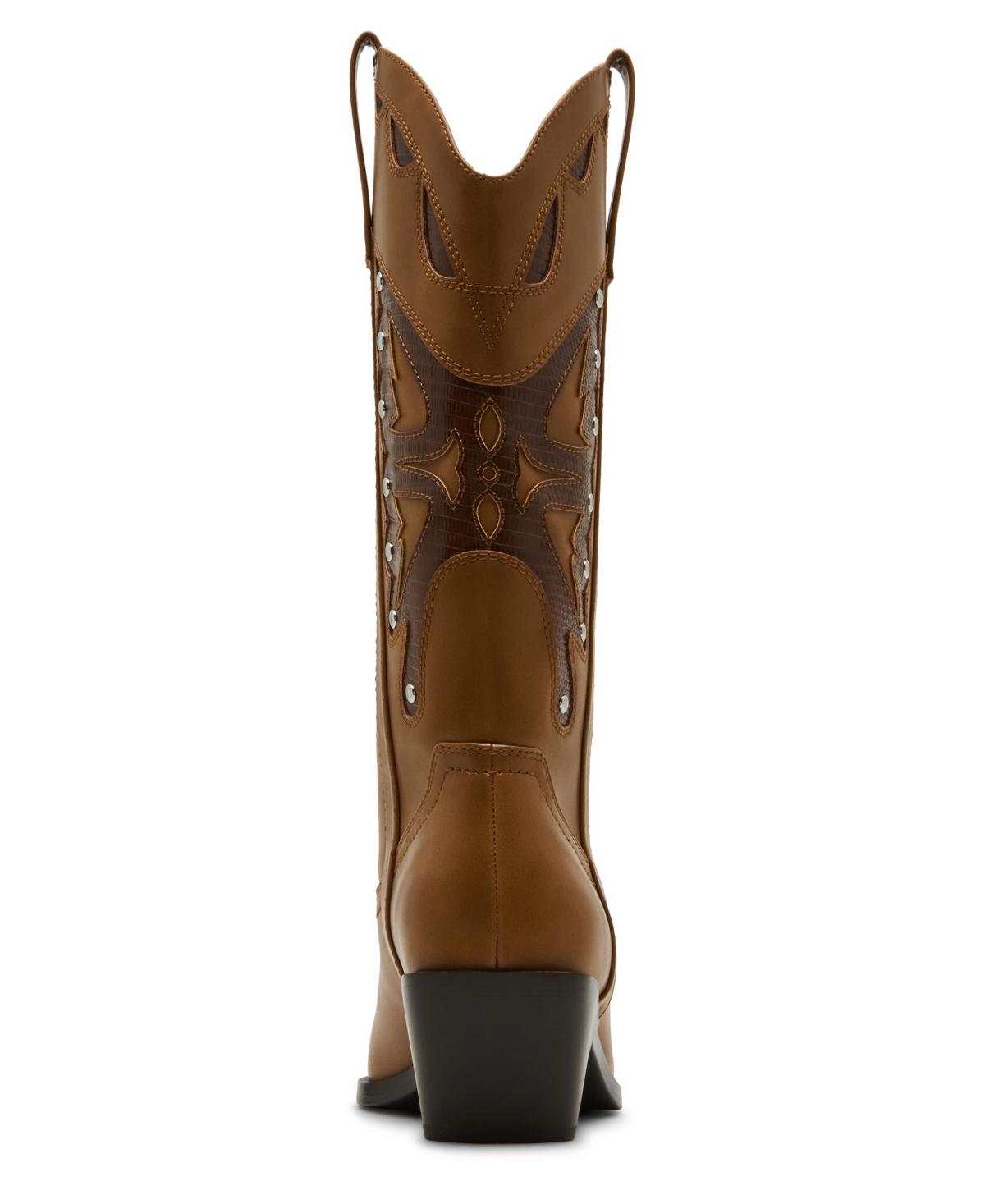 Madden Girl Women's Saloonn Novelty Cowboy Boots In Brown
