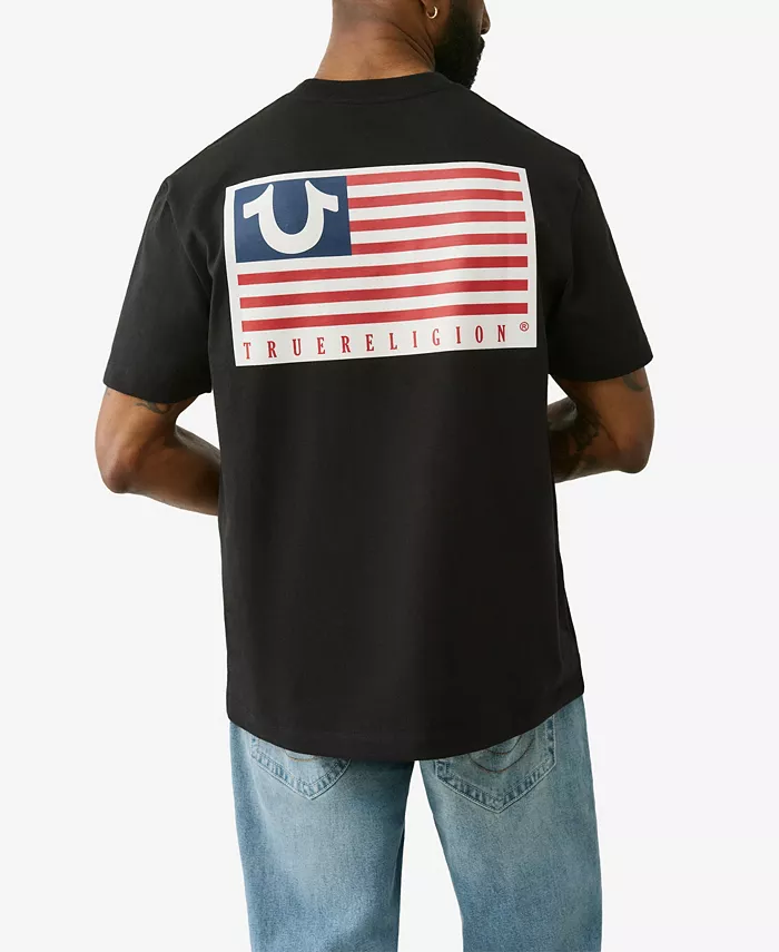 Men's Short Sleeve Horseshoe Flag T-Shirt - thumbnail 5