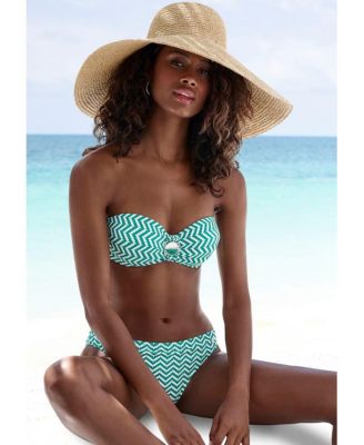 Women's Chevron Classic Bikini Swimsuit Bottom