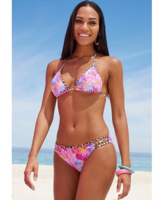 Women's Leopard Cheetah Floral Classic Bikini Swimsuit Bottom