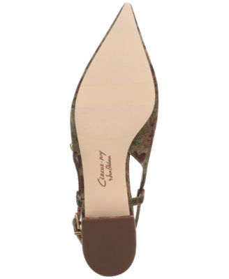 Women's Delanie Pointed-Toe Slingback Flats