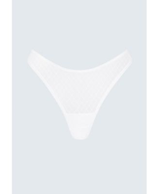 Women's The Thong- Trellis Lace