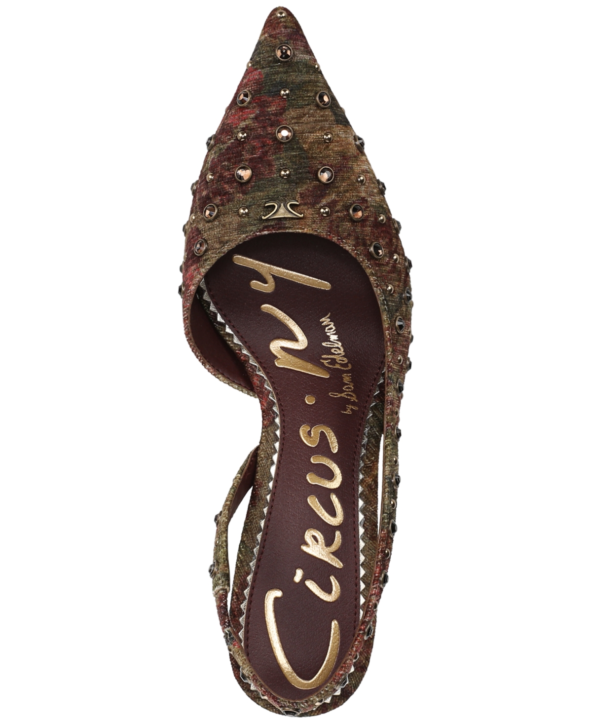 Circus Ny By Sam Edelman Tallie Pointed Toe Slingback Pump In Brown