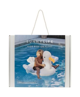 Kids Ride-On Float: Sid The Seagull - Blue Stripe