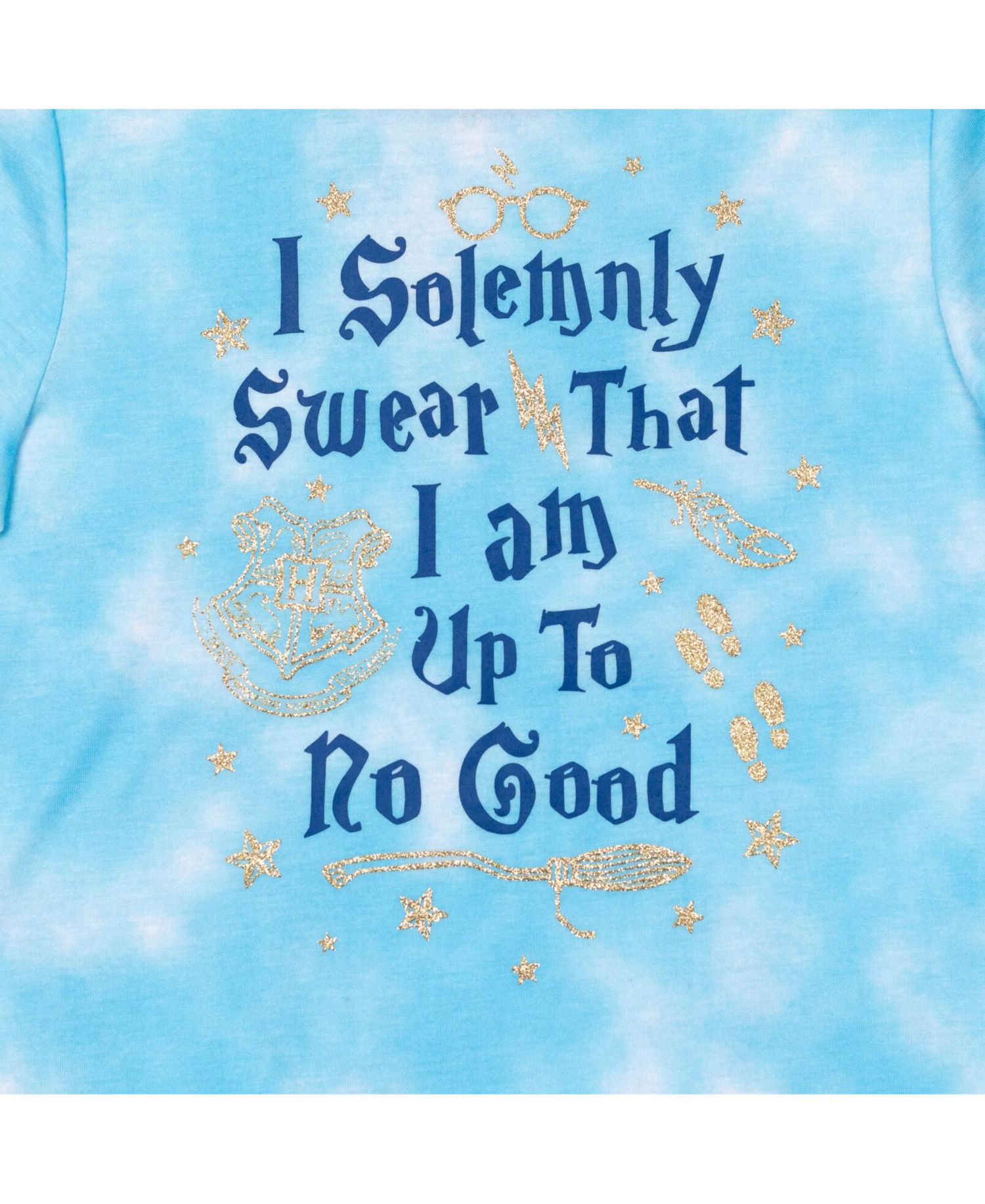 Girls' 2-Piece Pajama Shirt and Shorts Set