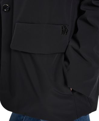 Women's One-Button Puffer Blazer