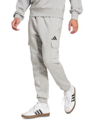 アディダス メンズ カーゴパンツ adidas Essentials Cargo Fleece Pants - Grey/Grey adidas Men's Essentials Fleece Cargo Pants - Macy's