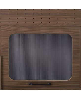 Furniture Style Cat litter box house With Storage