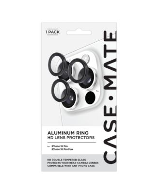 Aluminum Ring Camera Lens Glass Protector for Apple iPhone 16 Pro / iPhone 16 Pro Max