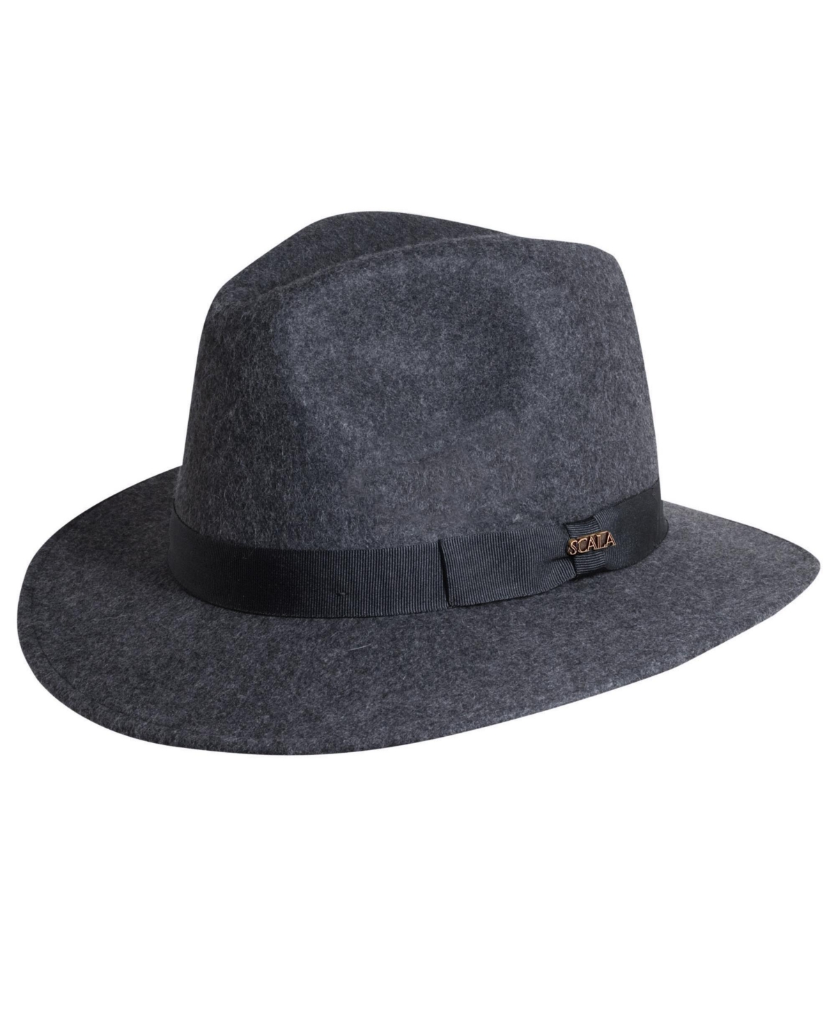 Scala Men's Crushable Felt Safari Hat In Blue