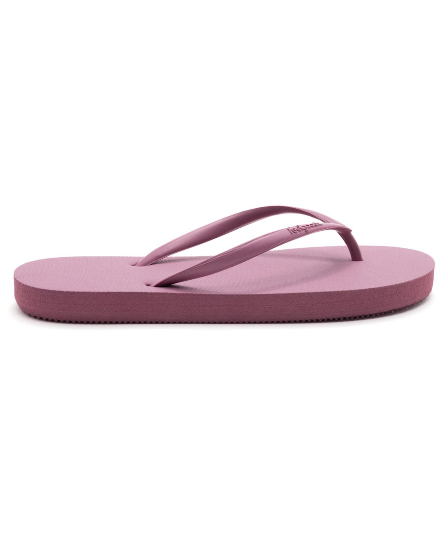 Женские сандалии Feelgoodz Slimz Core Premium Rubber Flip-Flop Thong, цвет: Яркий фиолетовый — фото 5