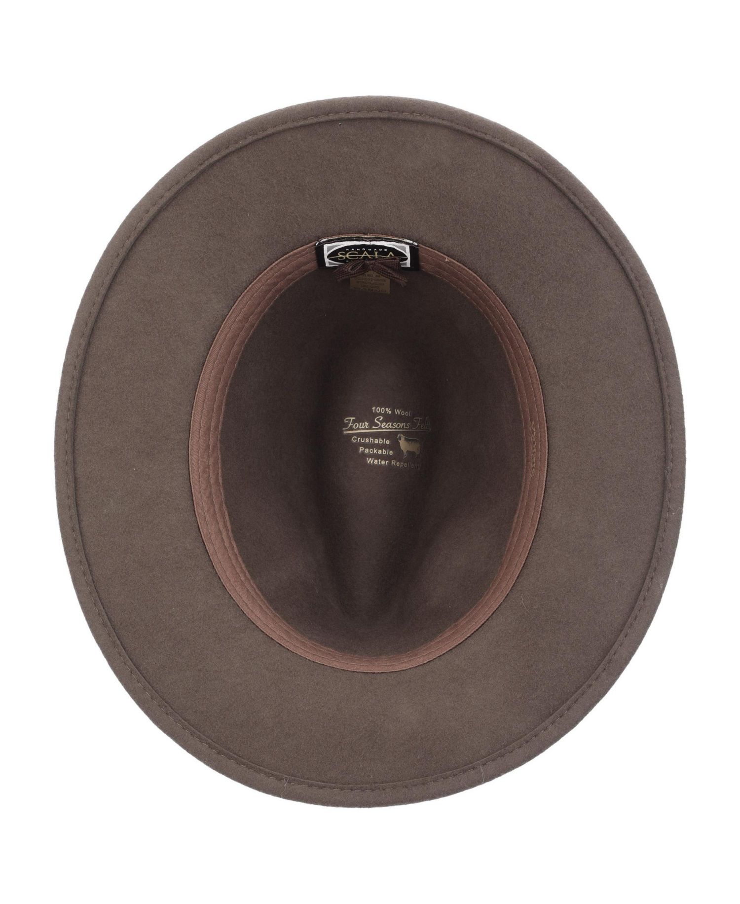 Men's Crush Wool Felt Safari Hat