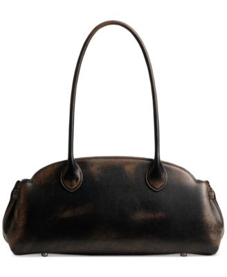 Empire Medium Leather Carryall Bag 34