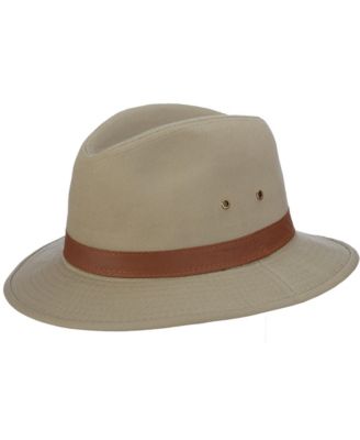 Men's Washed Twill Safari Hat
