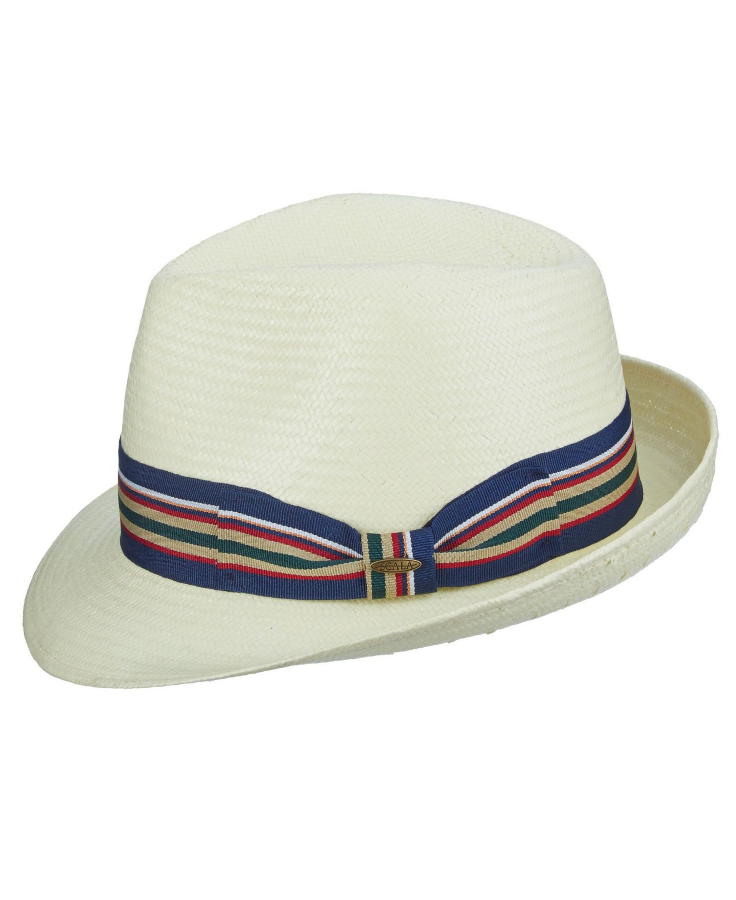 Мужской головной убор Scala Bu Toyo Fedora Ribbon Hat, цвет: Слоновая кость — фото 3