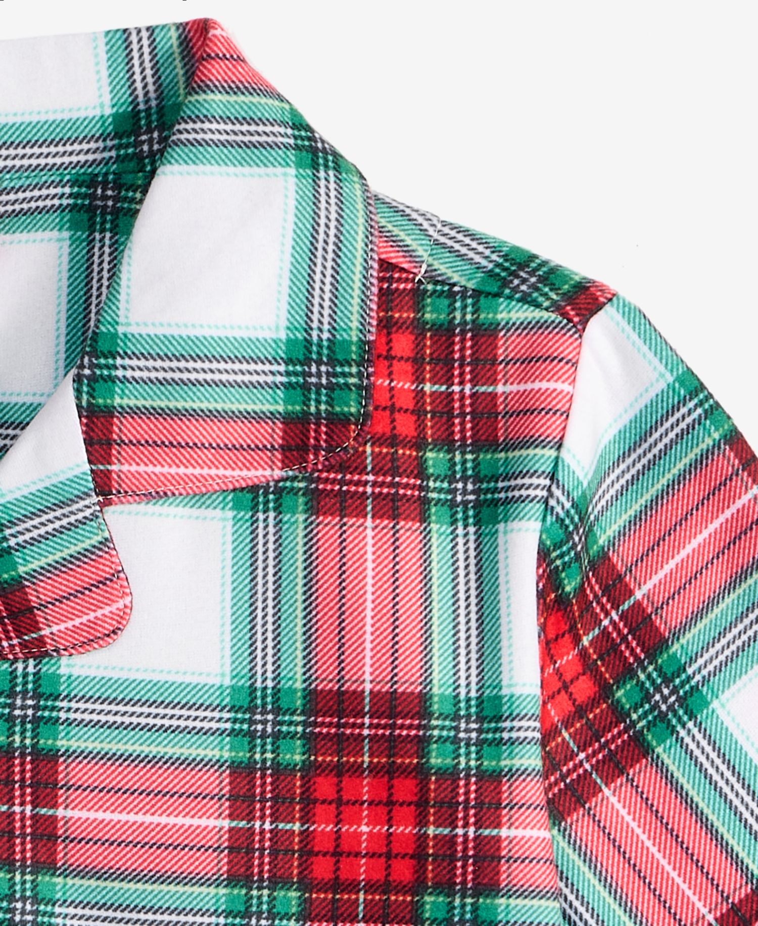 Kids 2T-16 Merry Plaid Pajama Set