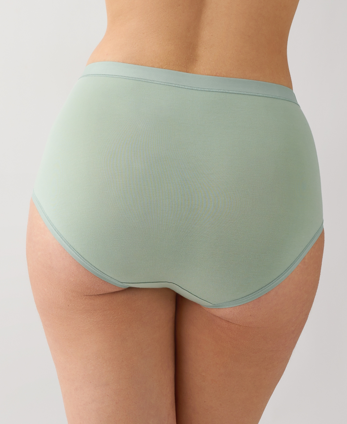 Wacoal Understated Cotton Briefs In Green