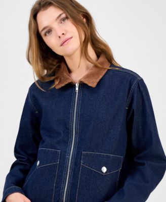 Juniors’ Long-Sleeve Barn Jacket